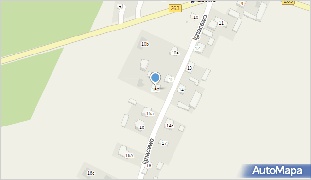 Ignacewo, Ignacewo, 15C, mapa Ignacewo