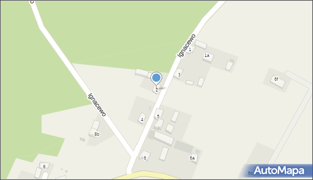 Ignacewo, Ignacewo, 2, mapa Ignacewo