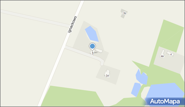 Ignackowo, Ignackowo, 3, mapa Ignackowo