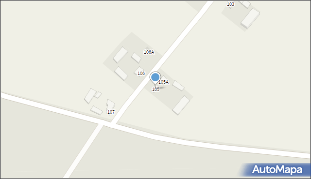 Ignaców, Ignaców, 105, mapa Ignaców