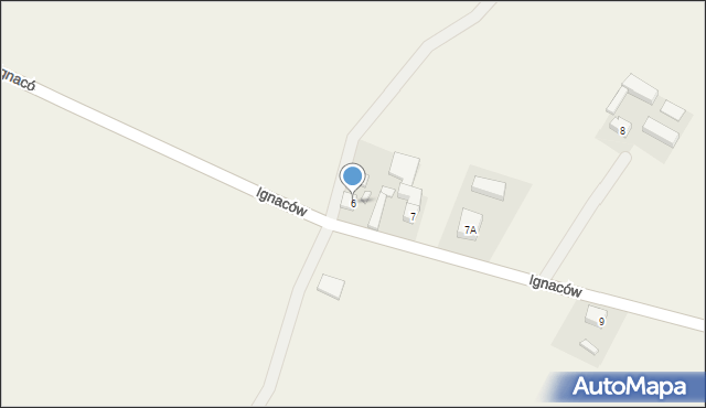 Ignaców, Ignaców, 6, mapa Ignaców