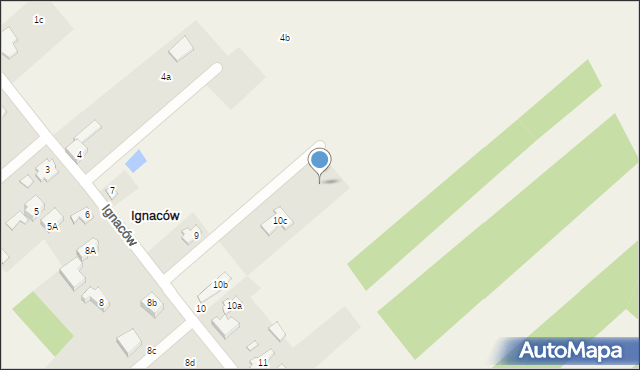 Ignaców, Ignaców, 10d, mapa Ignaców