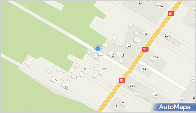 Ignaców, Ignaców, 11, mapa Ignaców