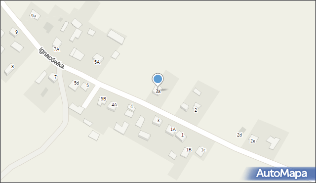 Ignacówka, Ignacówka, 3a, mapa Ignacówka