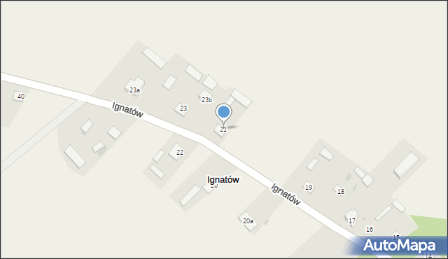 Ignatów, Ignatów, 21, mapa Ignatów