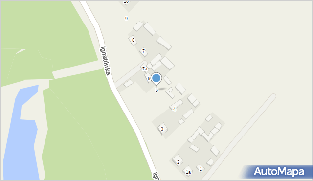 Ignatówka, Ignatówka, 5, mapa Ignatówka