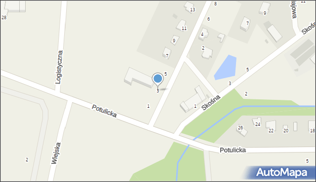 Lisi Ogon, Igrzyskowa, 3, mapa Lisi Ogon