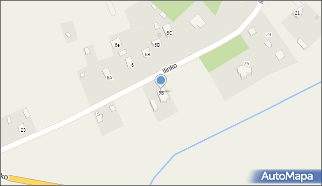 Ilinko, Ilinko, 5B, mapa Ilinko