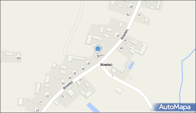 Iłowiec, Iłowiec, 39, mapa Iłowiec