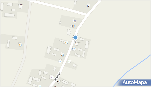 Iłowiec, Iłowiec, 56, mapa Iłowiec
