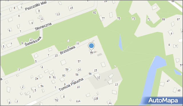 Iły, Iły, 55, mapa Iły