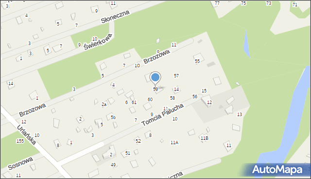 Iły, Iły, 59, mapa Iły