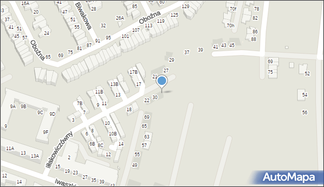 Wrocław, Iłłakowiczówny Kazimiery, 36, mapa Wrocławia