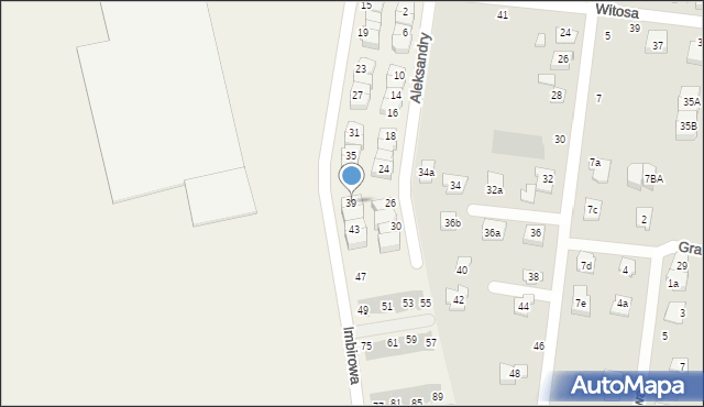 Duchnice, Imbirowa, 39, mapa Duchnice