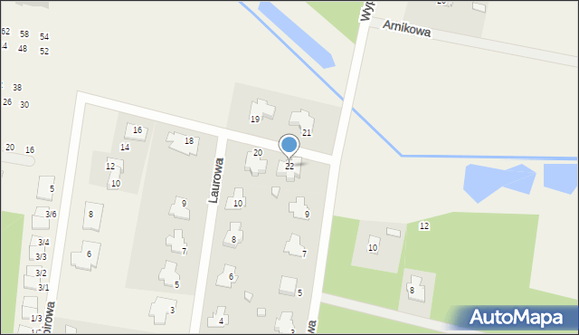 Grabówka, Imbirowa, 22, mapa Grabówka