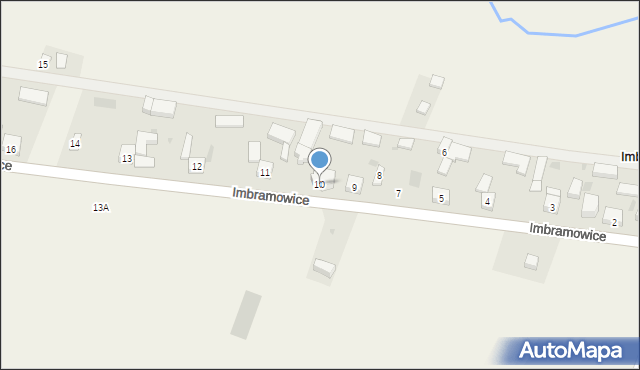 Imbramowice, Imbramowice, 10, mapa Imbramowice