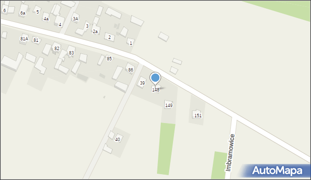 Imbramowice, Imbramowice, 148, mapa Imbramowice