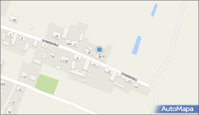 Imielenko, Imielenko, 15, mapa Imielenko