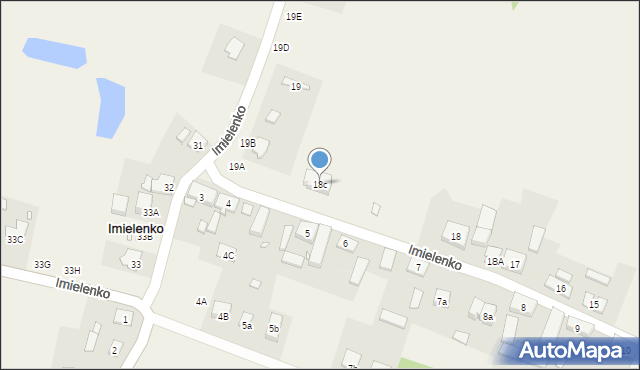 Imielenko, Imielenko, 18c, mapa Imielenko