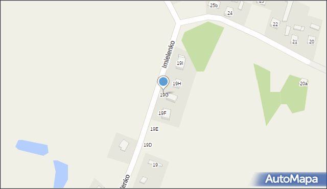 Imielenko, Imielenko, 19G, mapa Imielenko