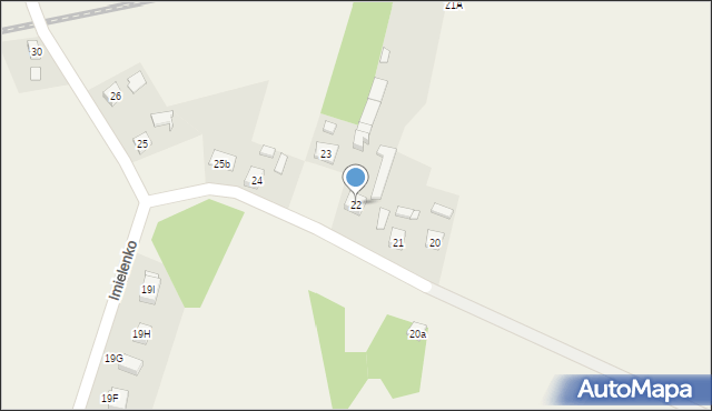 Imielenko, Imielenko, 22, mapa Imielenko