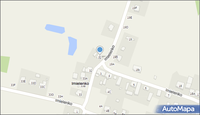 Imielenko, Imielenko, 31, mapa Imielenko