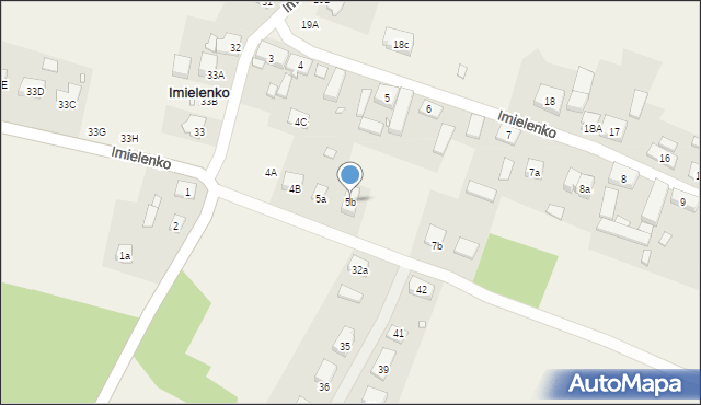 Imielenko, Imielenko, 5b, mapa Imielenko