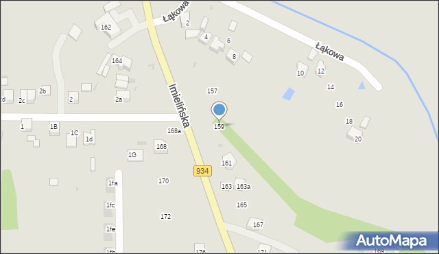 Imielin, Imielińska, 159, mapa Imielin