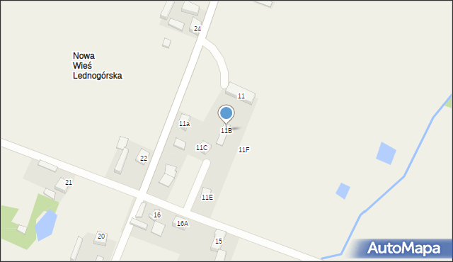 Imielno, Imielno, 11B, mapa Imielno