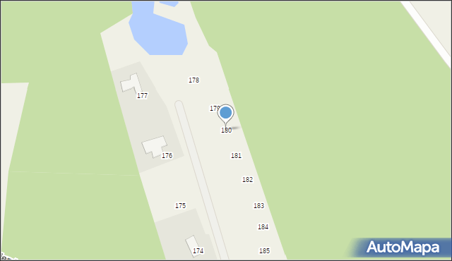 Imielno, Imielno, 180, mapa Imielno
