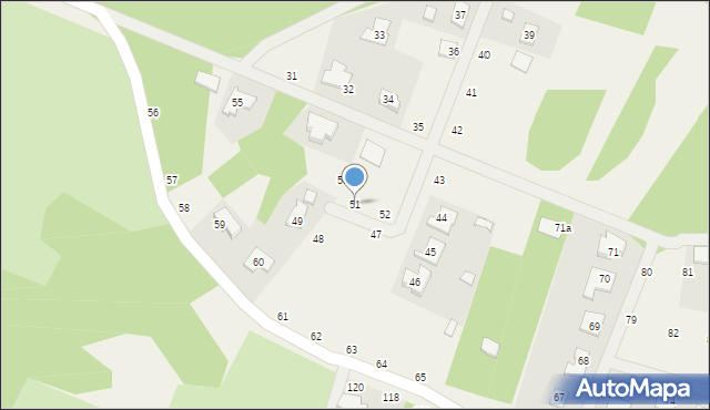 Imielno, Imielno, 51, mapa Imielno