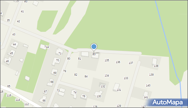 Imielno, Imielno, 83, mapa Imielno