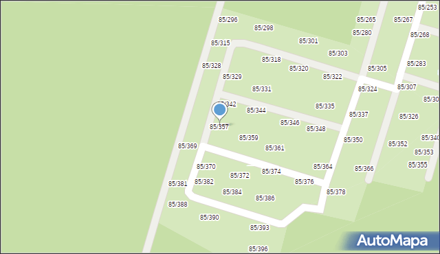 Imielno, Imielno, 85/357, mapa Imielno