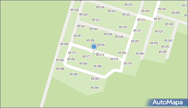 Imielno, Imielno, 85/373, mapa Imielno