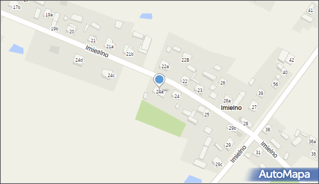 Imielno, Imielno, 24a, mapa Imielno