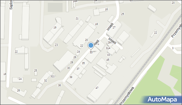 Świętochłowice, Imieli Emanuela, 33, mapa Świętochłowice