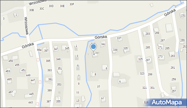 Zawadka, Imbirowa, 4, mapa Zawadka
