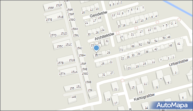 Marki, Inżynierów, 35, mapa Marki