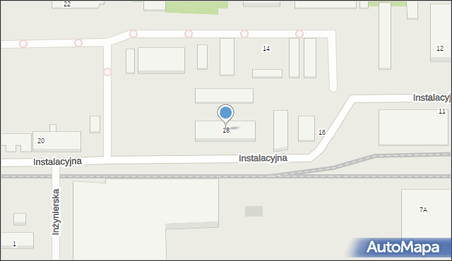 Rogowiec, Instalacyjna, 18, mapa Rogowiec