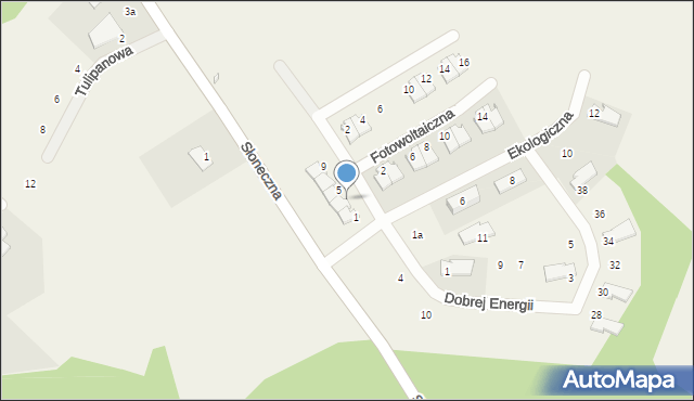 Żołędowo, Innowacyjna, 3, mapa Żołędowo