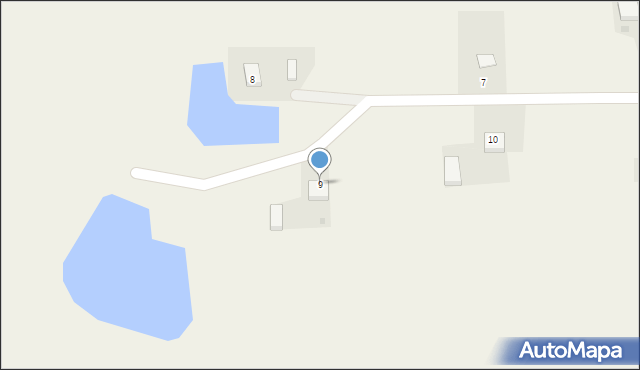 Irządze, Irządze, 9, mapa Irządze