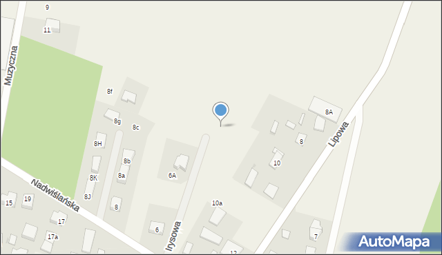 Skierdy, Irysowa, 8, mapa Skierdy