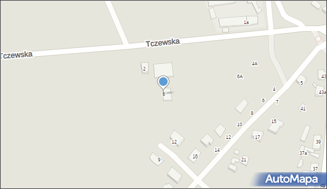 Szczecin, Irysowa, 8, mapa Szczecina