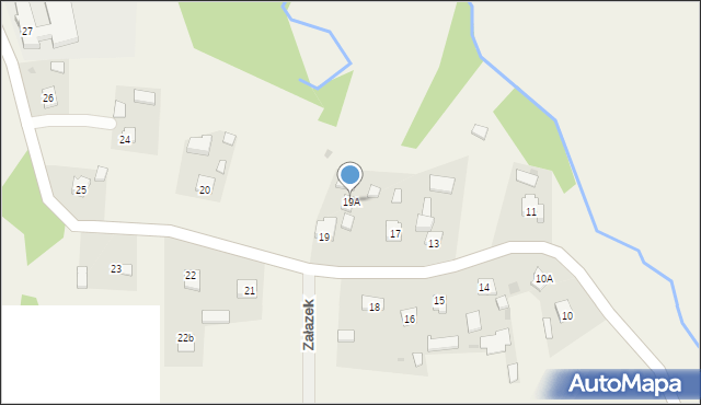 Iskań, Iskań, 19A, mapa Iskań