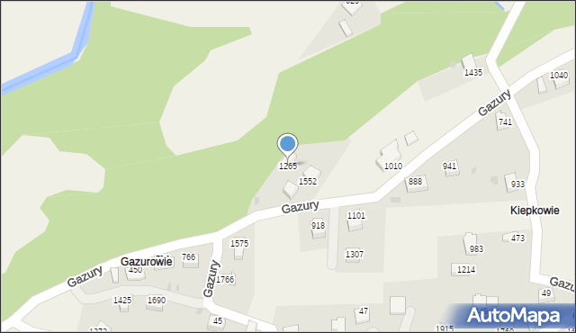 Istebna, Istebna, 1265, mapa Istebna