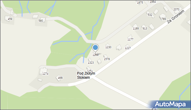 Istebna, Istebna, 1269, mapa Istebna
