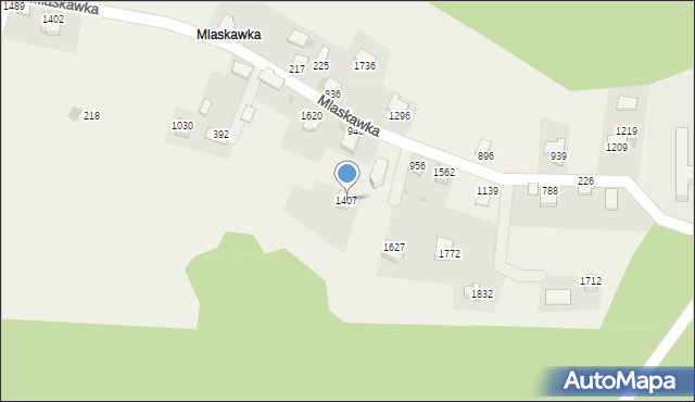 Istebna, Istebna, 1407, mapa Istebna