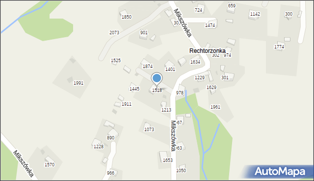 Istebna, Istebna, 1518, mapa Istebna