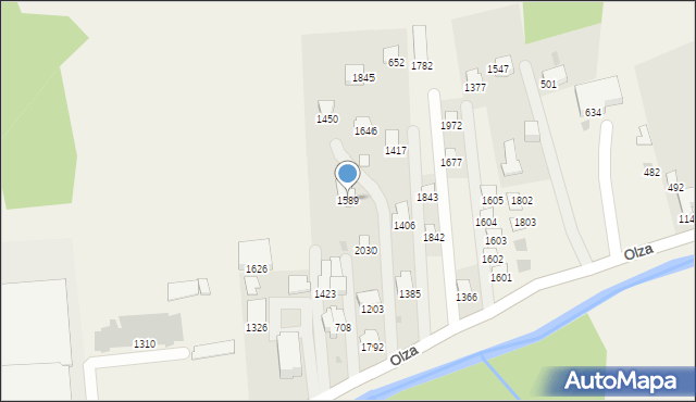 Istebna, Istebna, 1589, mapa Istebna