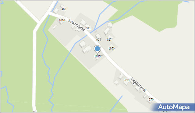 Istebna, Istebna, 1645, mapa Istebna